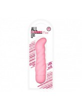 All Flavours Bükülebilir Titreşimli Silikon Vibratör (Pembe)