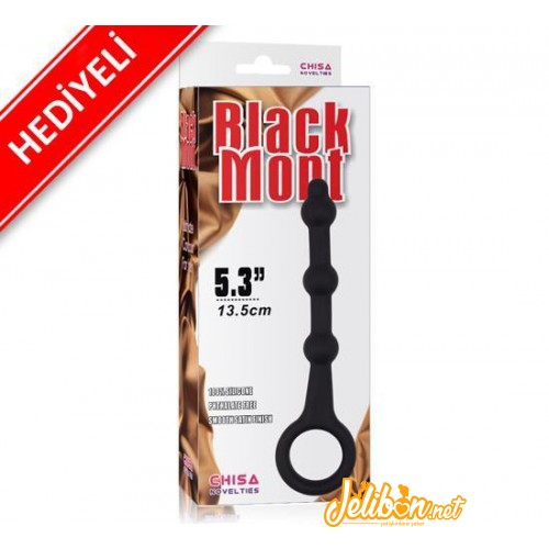 Black Mont Boğumlu Anal Toplar - HEDİYELİ