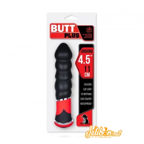 Butt Plus 11cm Silikon Anal Tıkaç (Plug)