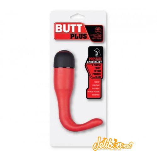 Butt Plus Prostat Uzmanı Anal Tıkaç (Plug) - Kırmızı