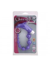Cheerful Bead Titreşimli Anal Zevk Topları - Mor