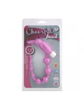 Cheerful Bead Titreşimli Anal Zevk Topları - Pembe