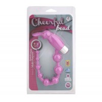 Cheerful Bead Titreşimli Anal Zevk Topları - Pembe