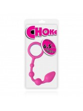 Choke Silikon Anal Tıkaç - Pembe II