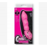 Crush Hunger Dijital Güç Kontrollü Vibratör Pembe 2