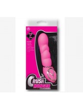 Crush Hunger Dijital Güç Kontrollü Vibratör Pembe