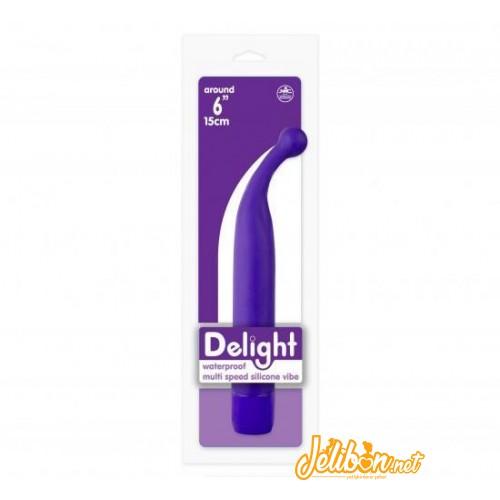 Delight Ekonomik 15cm Modern Mor Vibratör