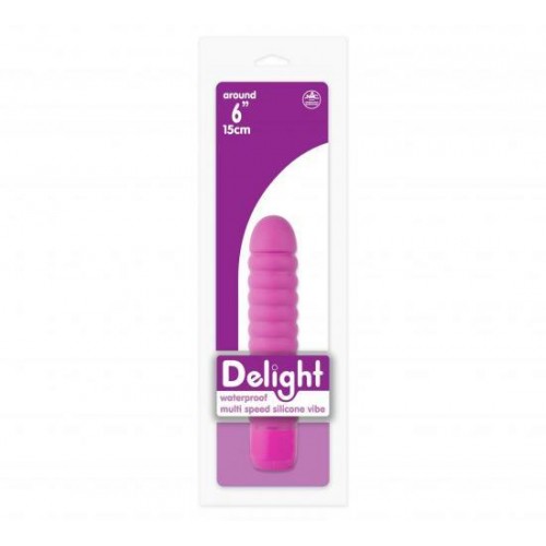 Delight Ekonomik 15cm Modern Pembe Vibratör