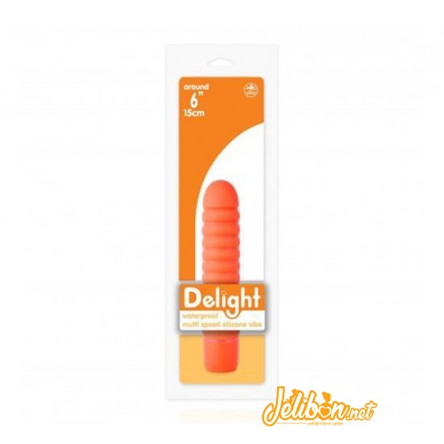 Delight Ekonomik 15cm Modern Turuncu Vibratör