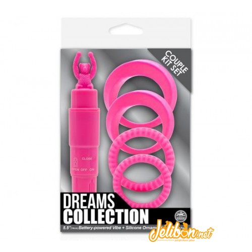 Dreams Collection - Çiftlere Özel Zevk Seti - Pembe