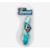 Exotic Diamond 18cm Jel Vibratör Mavi