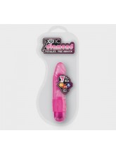 Exotic Diamond 18cm Jel Vibratör Pembe
