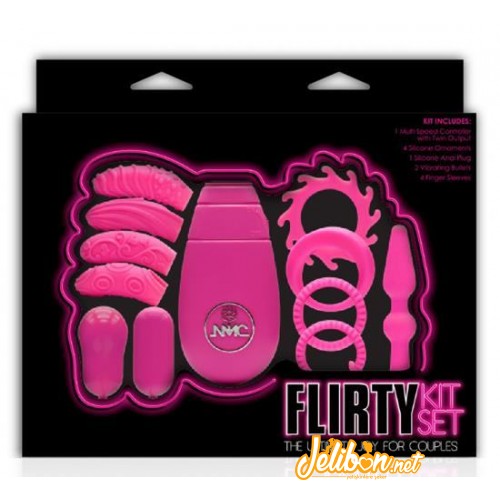 Flirty Kit Çiftler için Aşk Seti 3 (Pembe)