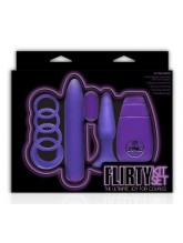 Flirty Kit Çiftler için Aşk Seti (Mor)