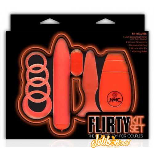 Flirty Kit Çiftler için Aşk Seti (Turuncu)