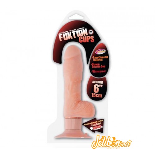 Fuktion Cups Vantuzlu Love Clone 15cm Vibratör