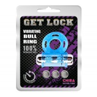 Get Lock Titreşimli Mavi Penis Halkası