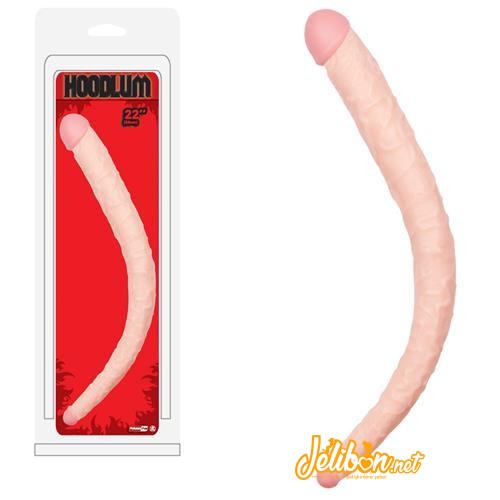 Hoodlum 56 cm Çift Taraflı Dildo