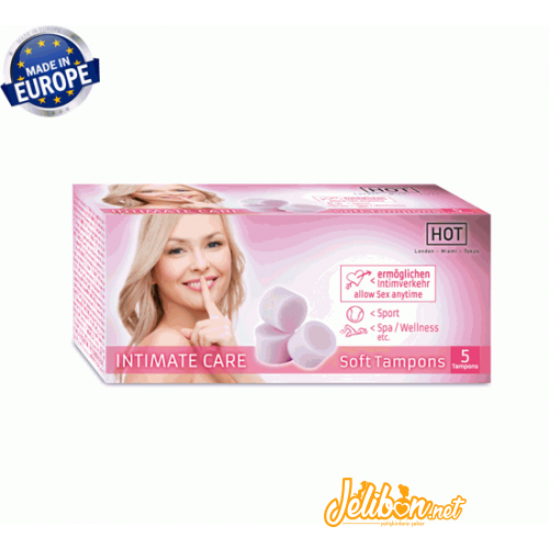 HOT Intimate Care Yumuşak Vajinal Tampon (5 Adet)