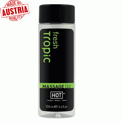 Hot™ Fresh Tropic Aromalı Erotik Masaj Yağı