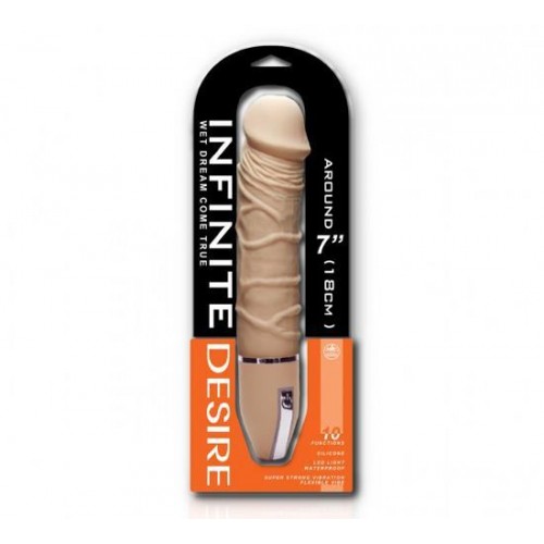 Infinite Desire 18cm Vibratör (Ten Rengi)