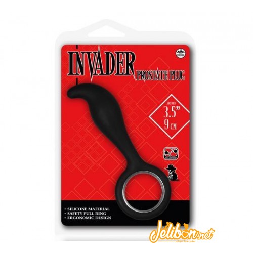 Invader Prostate Plug Siyah Anal Tıkaç II