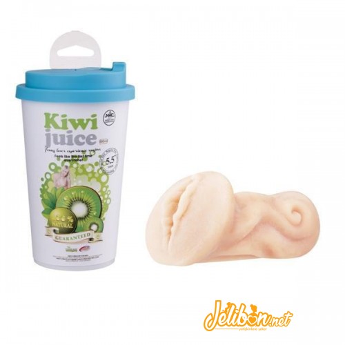 Kiwi Juice Bardaklı Suni Vajina Mastürbatör