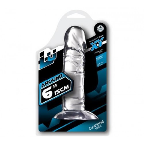 Luxy 15cm Şeffaf Jel Dildo Model 4