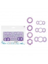 Magic Crystal Ereksiyon Halka Seti (Pembe)