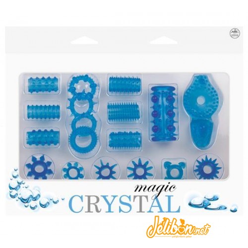 Magic Crystal Orgazm Seti - Mavi 1