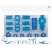 Magic Crystal Orgazm Seti - Mavi 1