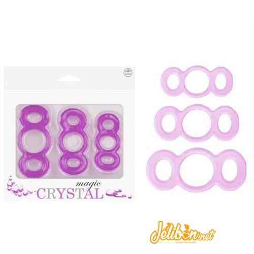 Magic Crystal Üçlü Fantezi Halkası