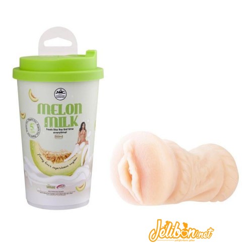 Melon Milk Bardaklı Suni Vajina Mastürbatör