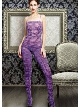 Missvera 1467 Fantazi Mor Vücut Çorabı