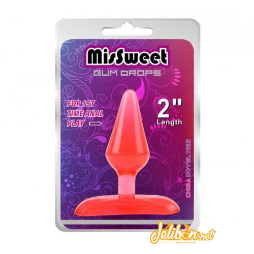 MisSweet Gum Drops 6.6cm Anal Plug (Tıkaç)