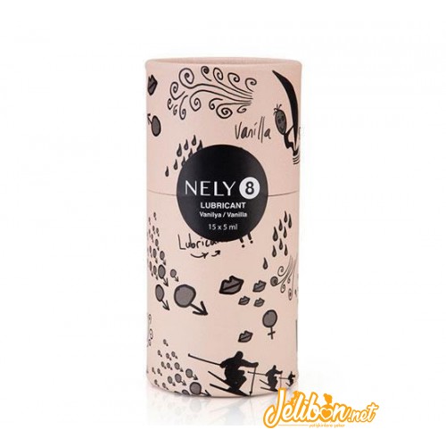 Nely8 Vanilya Aromalı 15x5ML. Kayganlaştırıcı Jel