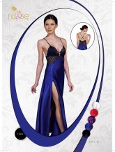 Nuse 1084 Saten Gecelik