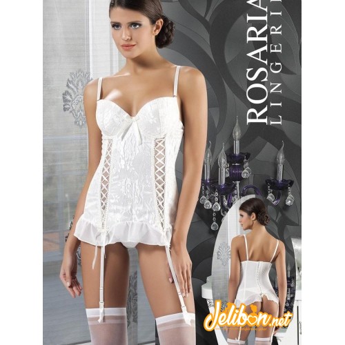 Rosaria 2155B Fantazi Jartiyer Büstiyer Takım