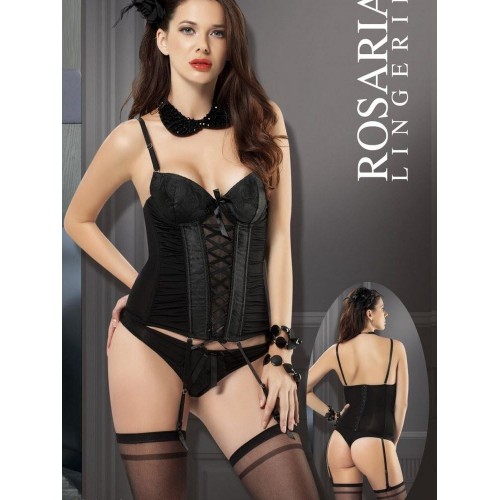 Rosaria 2156 Fantazi Jartiyer Büstiyer Takım