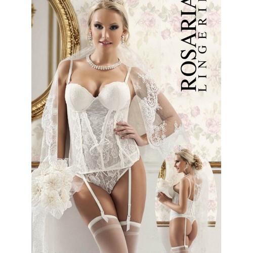 Rosaria 2161B Fantazi Jartiyer Büstiyer Takım