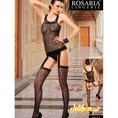 Rosaria 5021 Fileli Vücut Çorabı