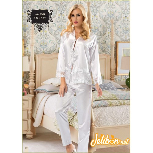 Sistina 1560 Saten Pijama Takım