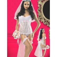 Vip Lingerie 2001 Jartiyer Büstiyer Takım