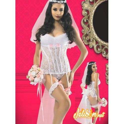 Vip Lingerie 2001 Jartiyer Büstiyer Takım