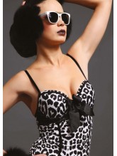 X-Lady 7061 Leopar Büstyer